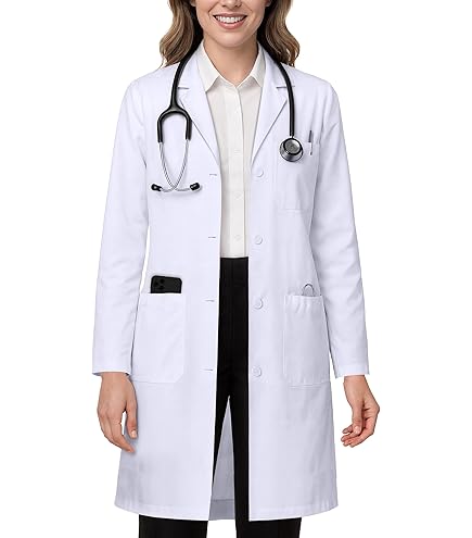 Amazon.com: E-Z MIX 64446W White Lab Coat with Detachable